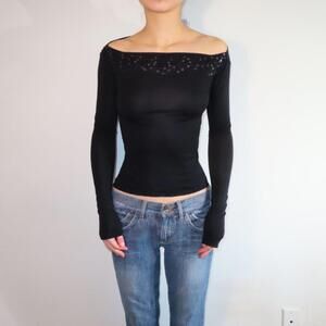 Armani Exchange Women's Black Shirt